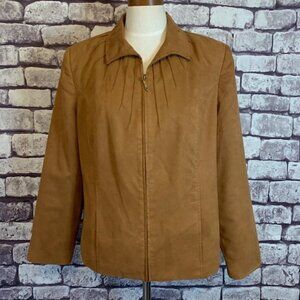 Tan Jay Camel Colored Jacket Size 14